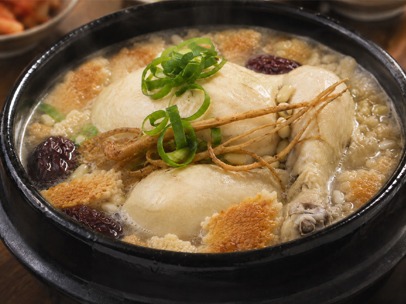 백숙·삼계탕 활용 사진 자리